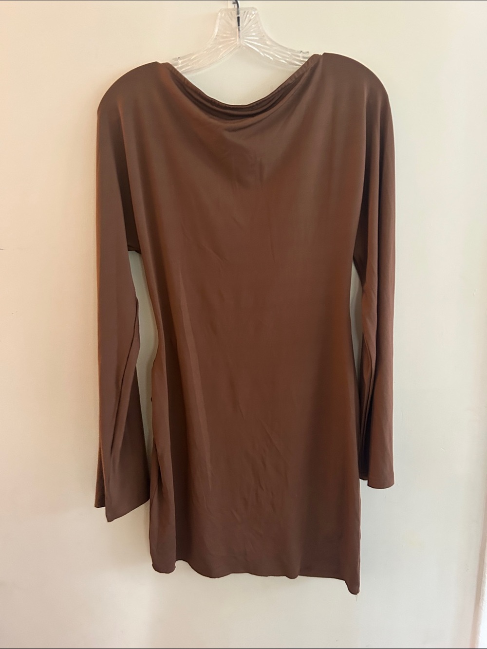 Sndys. Brown Ruched Side Mini Dress - Women's Dress revolve clothing - Picture 5 of 5